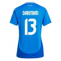 Italien Matteo Darmian #13 Fußballbekleidung Heimtrikot Damen EM 2024 Kurzarm